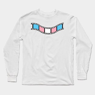 Film Strip - Trans Pride Long Sleeve T-Shirt